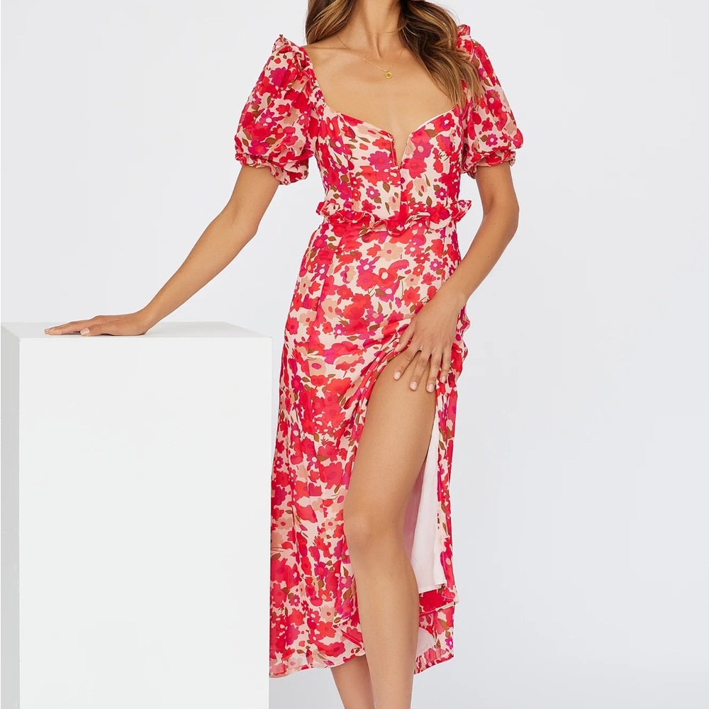 Hello Molly Midi Dress